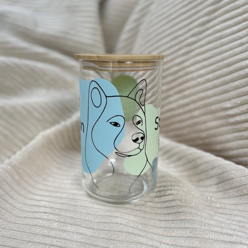 Boîte friandises chien 1,7L personnalisée | Idée cadeau originale