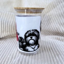 Boîte friandises chien 1,7L personnalisée | Idée cadeau originale