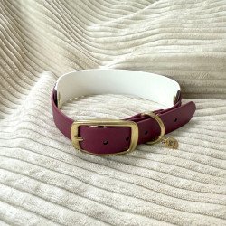 Collier Roses Lie de Vin