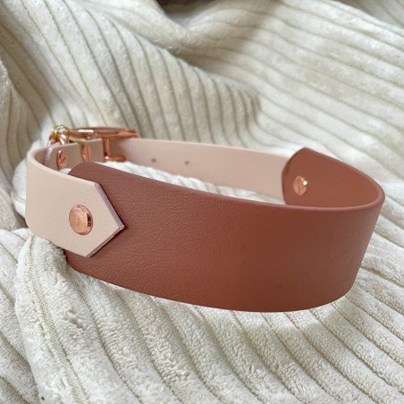 Collier Marron et Tan