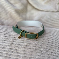 Collier chien Hibiscus Aloha – Biothane UV tropical & artisanal